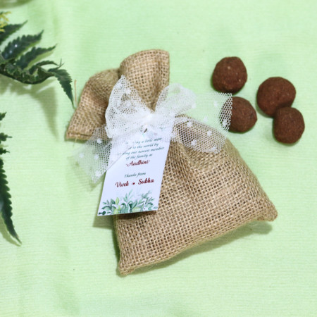 Seedballs with jute pouch