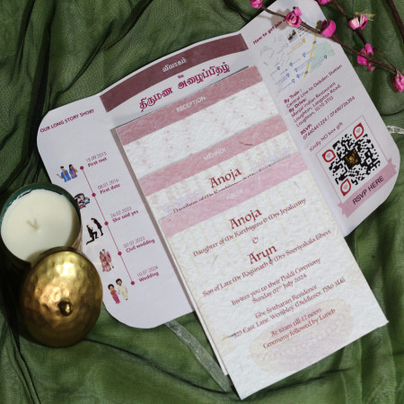Foldable Invite with Multiple Cards